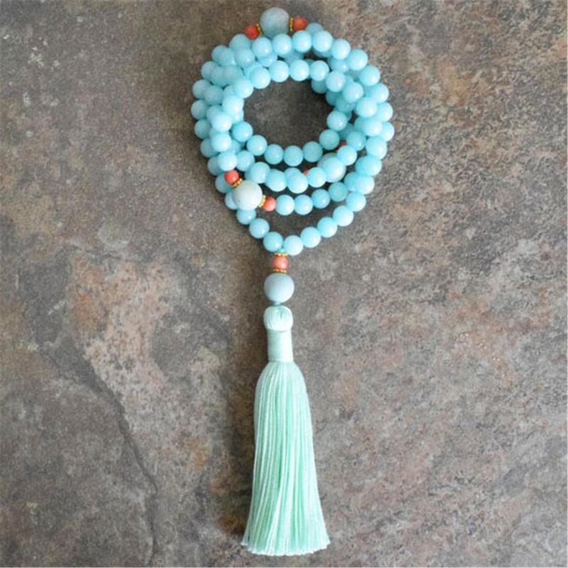 Chains 8mm Natural Amazonite 108 Beads Handmade Tassel Necklace Spiritua Spirituality Meditation
Chains 8mm Natural Amazonite 108 Beads Handmade Tassel Necklace Spiritua Spirituality Meditation