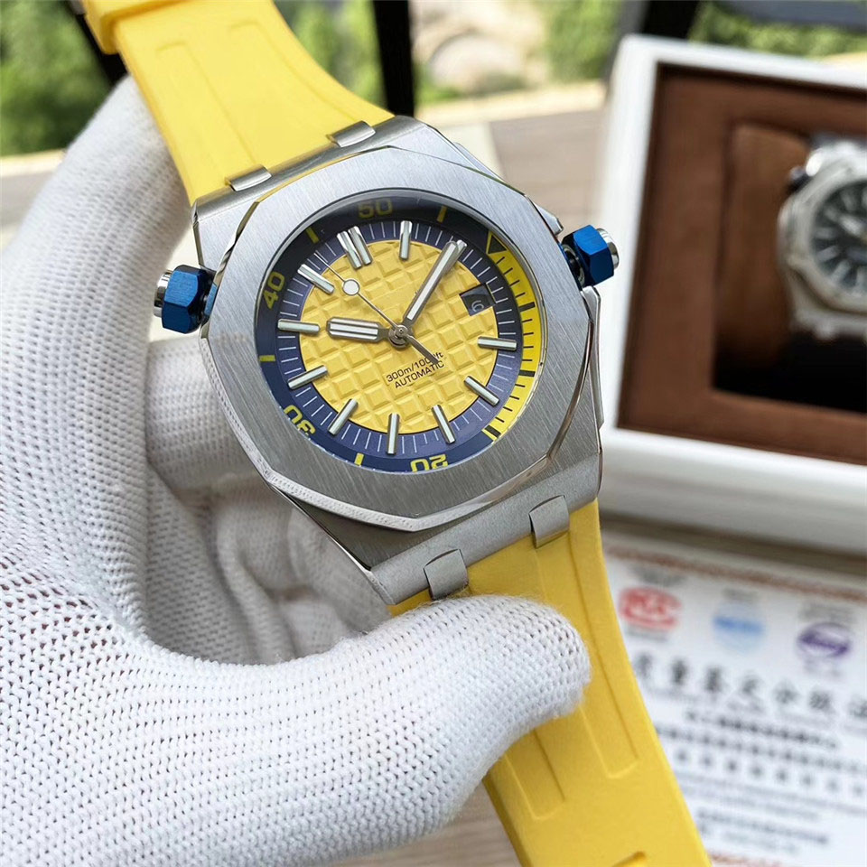 AAA High quality luxury men's watch waterproof 42mm automatic movement 904 stainless steel Rubber Strap men watch
AAA High quality luxury men's watch waterproof 42mm automatic movement 904 stainless steel Rubber Strap men watch