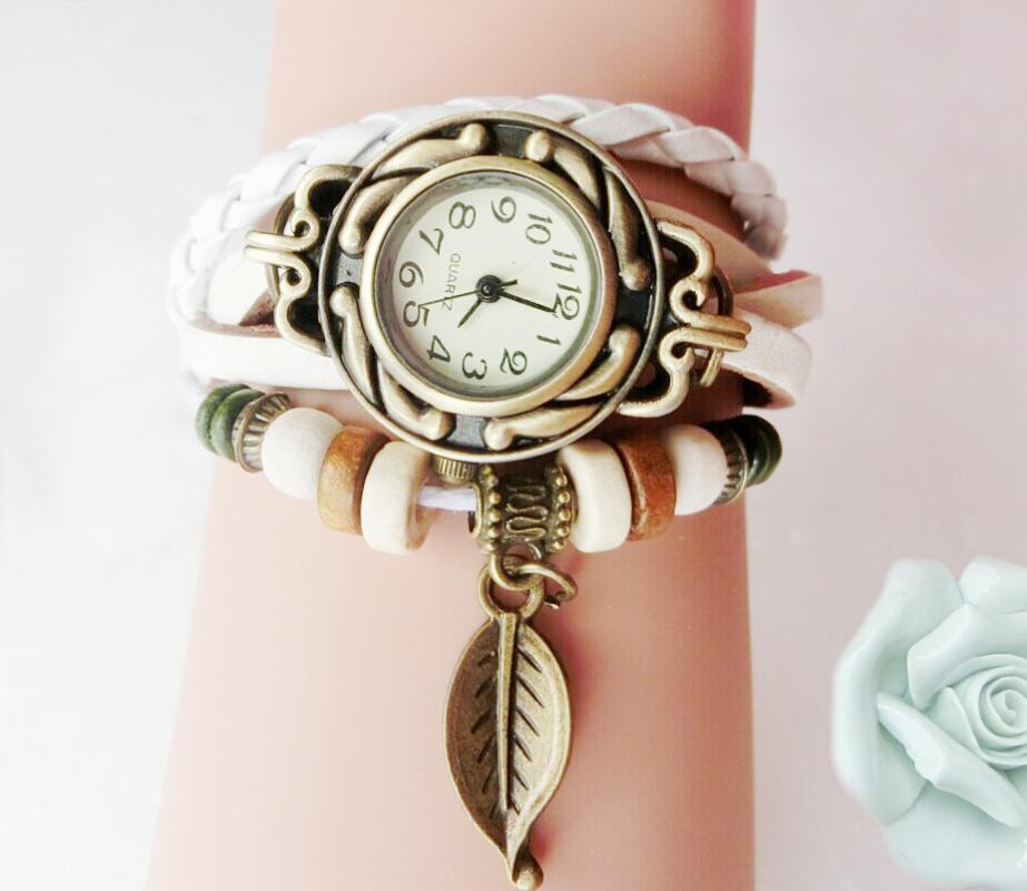 Wristwatches Bracelet Watch Female Students Children Leaf Pendant Quartz Manufacturer Wholesale Restoring Ancient Ways, Shu ye hei
Wristwatches Bracelet Watch Female Students Children Leaf Pendant Quartz Manufacturer Wholesale Restoring Ancient Ways, Shu ye hei