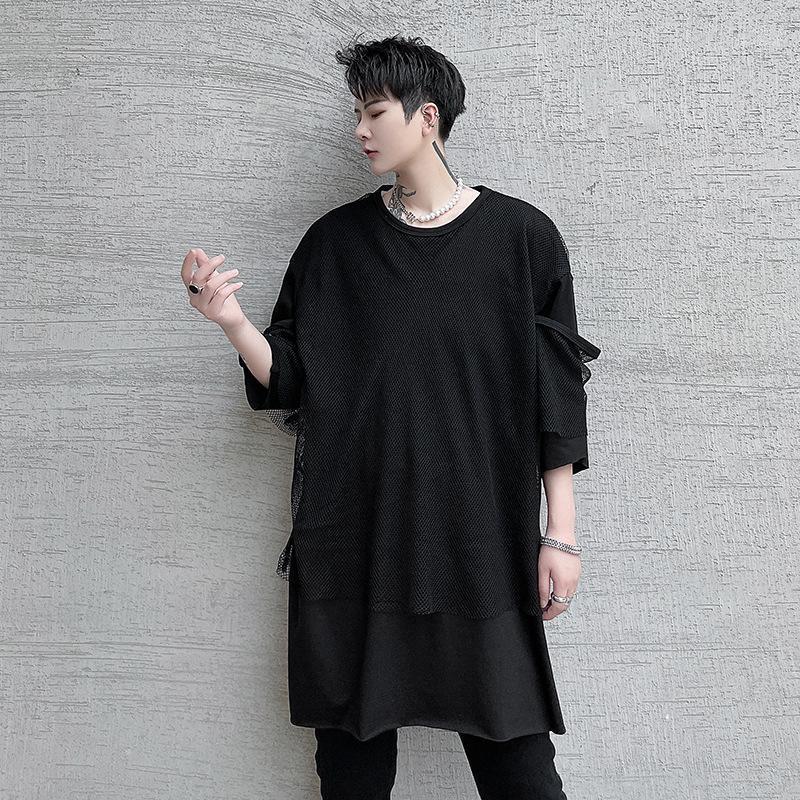 Men's T Shirts 2023 Mesh Patchwork Fake Two Piece Short Sleeve Mens Harajuku Hip Hop Long Shirt Goth Fashion Street Wear Imog22, Black
Men's T Shirts 2023 Mesh Patchwork Fake Two Piece Short Sleeve Mens Harajuku Hip Hop Long Shirt Goth Fashion Street Wear Imog22, Black