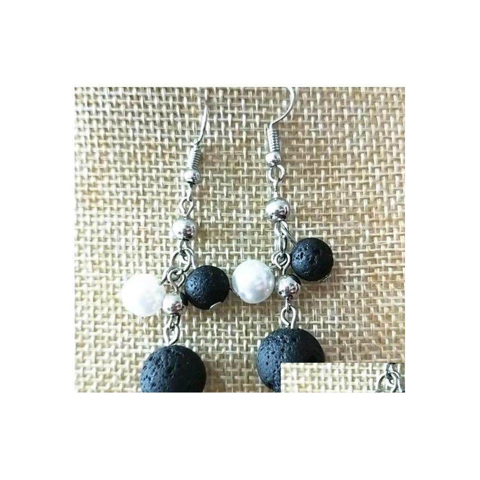 Dangle Chandelier Black Lava Stone Imitation Pearl Earrings Necklace Diy Aromatherapy Essential Oil Diffuser Earings Jewelry Women Dhwr9
Dangle Chandelier Black Lava Stone Imitation Pearl Earrings Necklace Diy Aromatherapy Essential Oil Diffuser Earings Jewelry Women Dhwr9