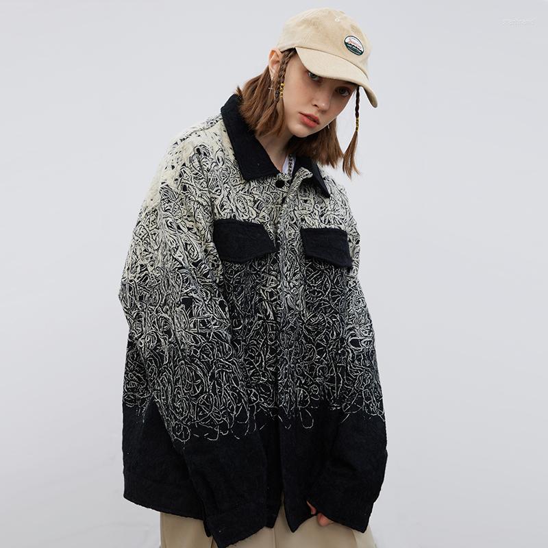 Men's Jackets HeeneBerry Hip Hop Streetwear Jacket Vintage Retro Gradient Coat Harajuku Cotton Casual Autumn Outwear, A199w083
Men's Jackets HeeneBerry Hip Hop Streetwear Jacket Vintage Retro Gradient Coat Harajuku Cotton Casual Autumn Outwear, A199w083