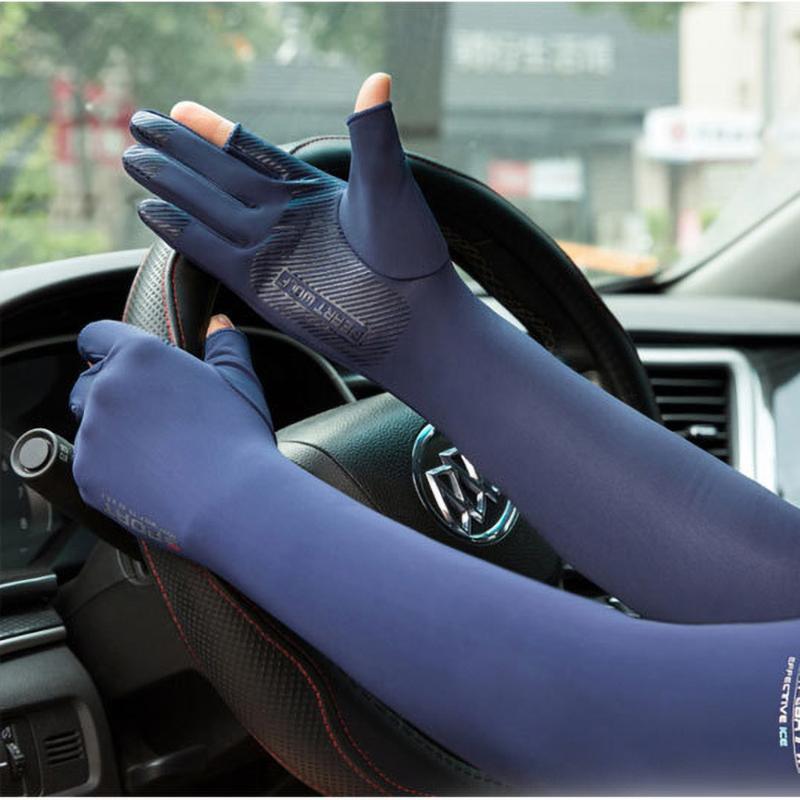 Knee Pads Elbow & Sun Protection Cycling Gloves Cool Half Arm Sleeves Ice Silk Hand Run Fishing Fingerless Non-Slip Extended, Black
Knee Pads Elbow & Sun Protection Cycling Gloves Cool Half Arm Sleeves Ice Silk Hand Run Fishing Fingerless Non-Slip Extended, Black