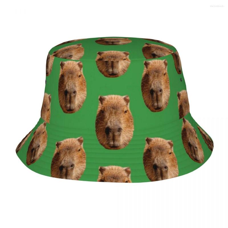 Berets Summer Beach Hatwear Capybara Face Kawaii Funny Happy Stuff Bucket Hat Women Men Sun Session Foldable Fishing, Black
Berets Summer Beach Hatwear Capybara Face Kawaii Funny Happy Stuff Bucket Hat Women Men Sun Session Foldable Fishing, Black