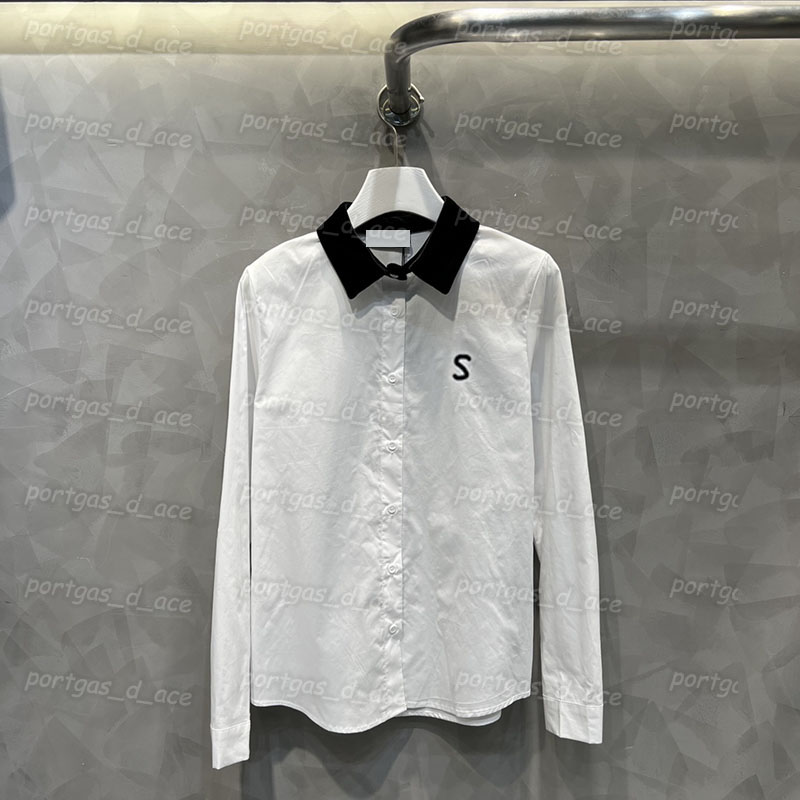 Contrast Color Women T Shirt Black Velour Lapel Design Blouse Spring Summer Street Style Shirts, White with label *0217
Contrast Color Women T Shirt Black Velour Lapel Design Blouse Spring Summer Street Style Shirts, White with label *0217