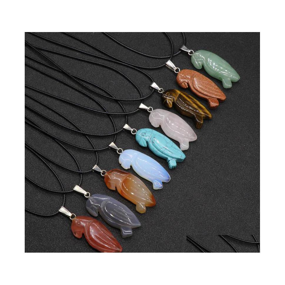 Pendant Necklaces Natural Crystal Semiprecious Stone Bird Shape Necklace Rose Lots Quartz Healing Crystals Rope Chain Collar Carshop Dhttr
Pendant Necklaces Natural Crystal Semiprecious Stone Bird Shape Necklace Rose Lots Quartz Healing Crystals Rope Chain Collar Carshop Dhttr