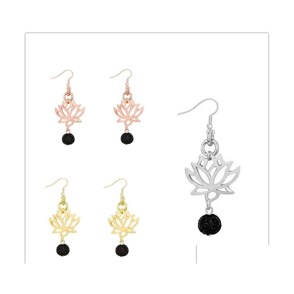 Dangle Chandelier Sier Gold Color Black Lava Stone Lotus Earrings Diy Aromatherapy Essential Oil Diffuser Earings Jewelry Women Dr Dhayw
Dangle Chandelier Sier Gold Color Black Lava Stone Lotus Earrings Diy Aromatherapy Essential Oil Diffuser Earings Jewelry Women Dr Dhayw