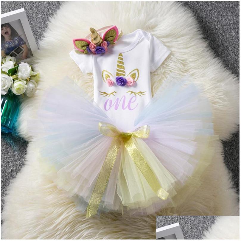 Clothing Sets Baby Suit 1 Year Birthday Dress Christening Gowns Unicorn Tutu Skirt Outfits 12 Months Infant Clothes Headband Drop De Dhksk, See showture
Clothing Sets Baby Suit 1 Year Birthday Dress Christening Gowns Unicorn Tutu Skirt Outfits 12 Months Infant Clothes Headband Drop De Dhksk, See showture