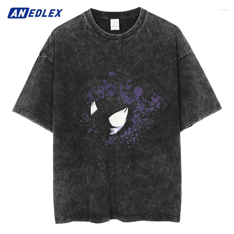 Men' T Shirts Hip Hop Streetwear Vintage T-Shirt Japanese Anime Graphic Print TShirt Washed Short Sleeve Tops Men Harajuku Casual Loose, Black
Men' T Shirts Hip Hop Streetwear Vintage T-Shirt Japanese Anime Graphic Print TShirt Washed Short Sleeve Tops Men Harajuku Casual Loose, Black