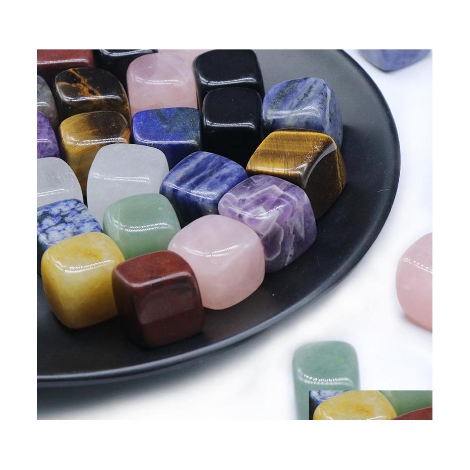 Stone 16Mm Cubic Block Statue Natural Carved Decoration Quartz Hand Polished Healing Crystal Reiki Trinket Gift Room Ornament Drop D Dhjff
Stone 16Mm Cubic Block Statue Natural Carved Decoration Quartz Hand Polished Healing Crystal Reiki Trinket Gift Room Ornament Drop D Dhjff