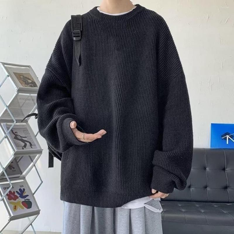 Men's Sweaters Men Sweater Solid Color Washable Dressing Relaxed Fit Round Neck Pullover For Daily Wear, Black
Men's Sweaters Men Sweater Solid Color Washable Dressing Relaxed Fit Round Neck Pullover For Daily Wear, Black