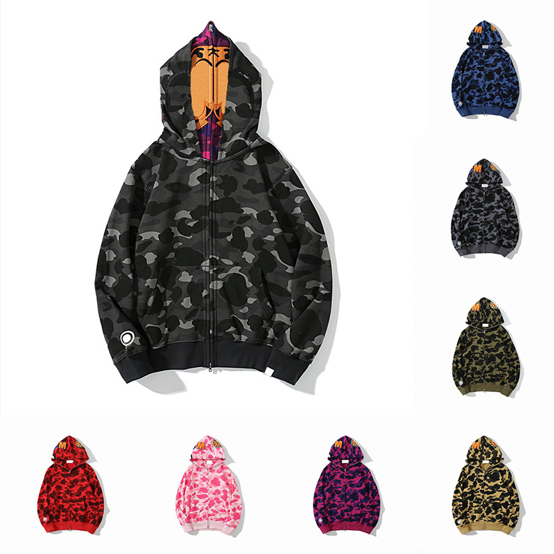 2023 Shark Hoodies Camo Shark Full Zip Mens Womens Deisigners Hoodie Fashion Hoody Stylist Cartoon Sharks Printing Hoodies Jacket Man Casual Sweatshirts Size M-3XL
2023 Shark Hoodies Camo Shark Full Zip Mens Womens Deisigners Hoodie Fashion Hoody Stylist Cartoon Sharks Printing Hoodies Jacket Man Casual Sweatshirts Size M-3XL