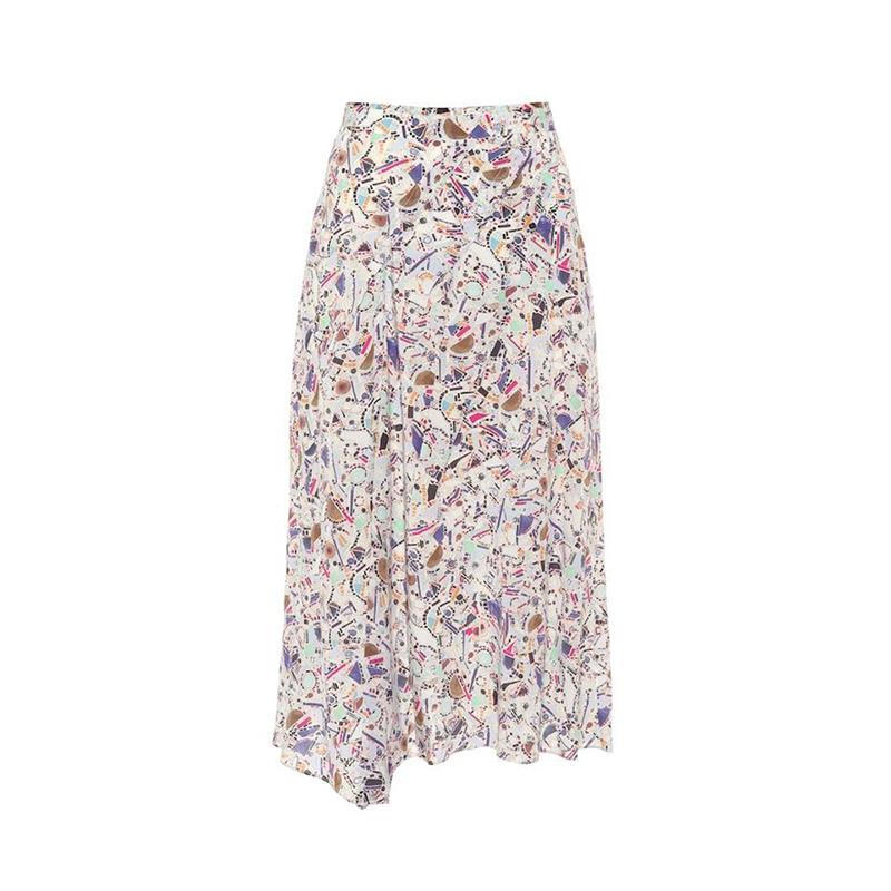 Skirts Woman Mixed Printed Silk Blend Asymmetric Midi Skirt High Waist Folds Detail Fashion Long SkirtsSkirts, Multi
Skirts Woman Mixed Printed Silk Blend Asymmetric Midi Skirt High Waist Folds Detail Fashion Long SkirtsSkirts, Multi