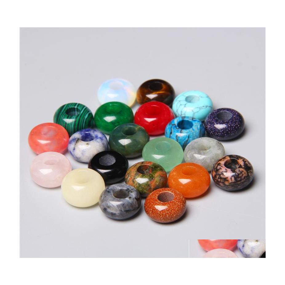 Charms 8X14Mm 5Mm Big Hole Natural Round Jade Stone Crystal Spacer Beads Charm Pendant For Jewelry Making Accessorie Yzedibleshop Dr Dhpio
Charms 8X14Mm 5Mm Big Hole Natural Round Jade Stone Crystal Spacer Beads Charm Pendant For Jewelry Making Accessorie Yzedibleshop Dr Dhpio