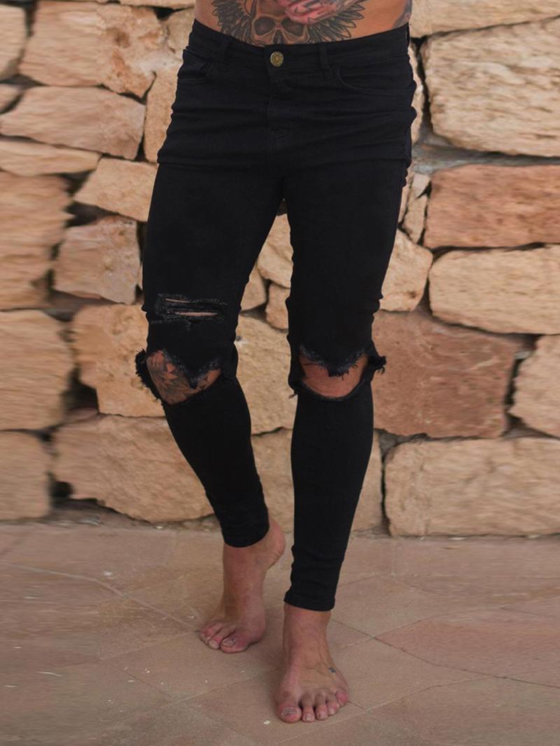 Men' Jeans Sports Denim Trousers Fashion Black Slim Ripped For Men Mens Street WearMen
Men' Jeans Sports Denim Trousers Fashion Black Slim Ripped For Men Mens Street WearMen