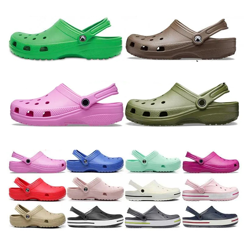 Summer Croc Clog Sandals Men Women Designer Slippers Classic Buckle Beach Sandels Outdoor Waterproof Shoes M4-M11, 13#
Summer Croc Clog Sandals Men Women Designer Slippers Classic Buckle Beach Sandels Outdoor Waterproof Shoes M4-M11, 13#