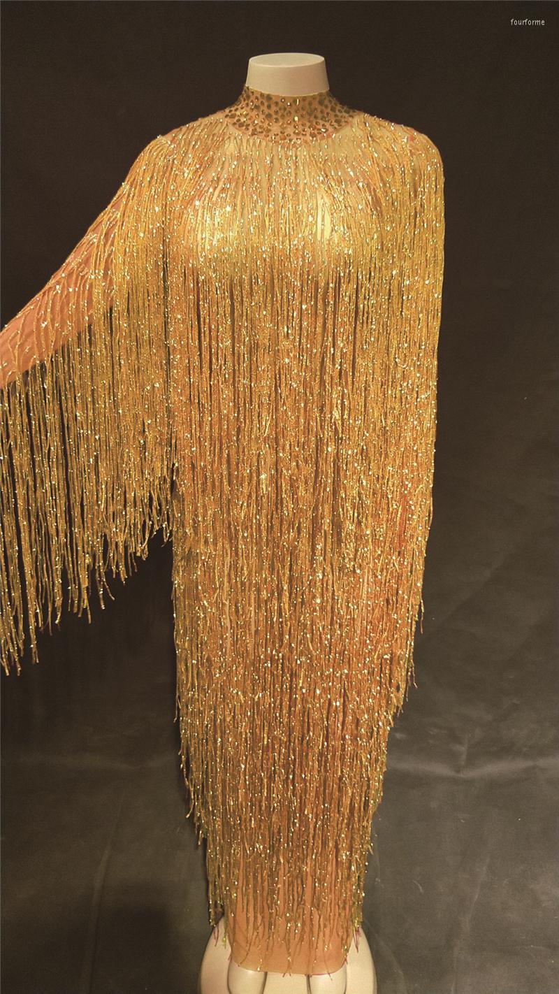 Stage Wear Women Sexy Long Sleeves See Through Full Fringe Dress Stretch Outfit Bar Dance Tassel, Black
Stage Wear Women Sexy Long Sleeves See Through Full Fringe Dress Stretch Outfit Bar Dance Tassel, Black