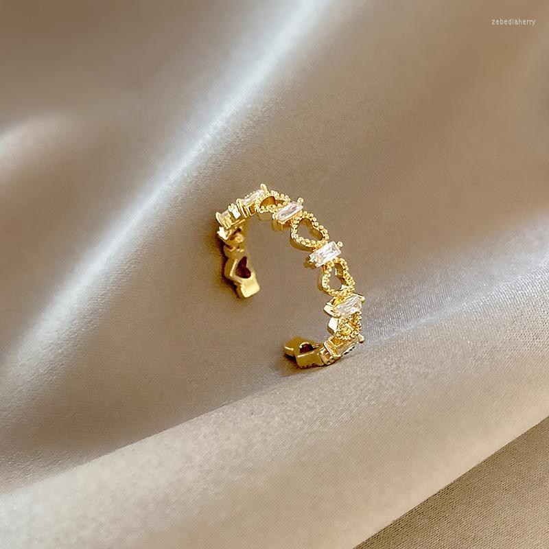 Wedding Rings Luxury Peach Heart Zircon Open For Women Student Korean Index Finger Ring 2023 Fashion Jewelry
Wedding Rings Luxury Peach Heart Zircon Open For Women Student Korean Index Finger Ring 2023 Fashion Jewelry