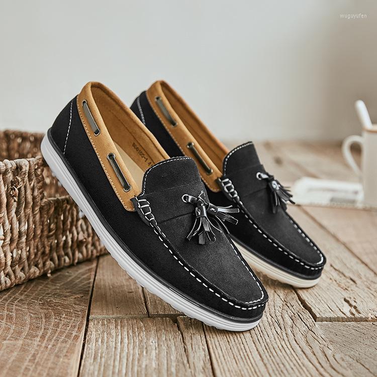 Dress Shoes Men's Loafers 2023 Boat Men Flock Suede Leather Casual Comfy Slip-on Fashion Drive Footwear Autumn Flats, Brown
Dress Shoes Men's Loafers 2023 Boat Men Flock Suede Leather Casual Comfy Slip-on Fashion Drive Footwear Autumn Flats, Brown