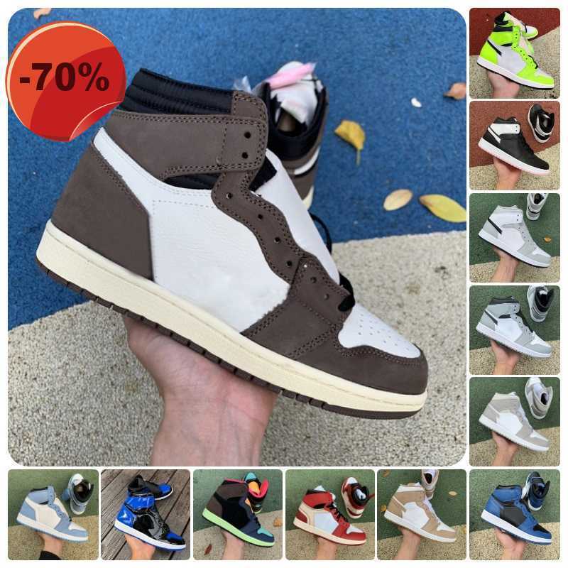 Sandals 1s Jumpman 1 High Basketball Shoes Mens Women Bleached Coral Bio Hack Bred Patent Military University Blue Banned Tan Gum dark mocha Smoke, Kl03
Sandals 1s Jumpman 1 High Basketball Shoes Mens Women Bleached Coral Bio Hack Bred Patent Military University Blue Banned Tan Gum dark mocha Smoke, Kl03