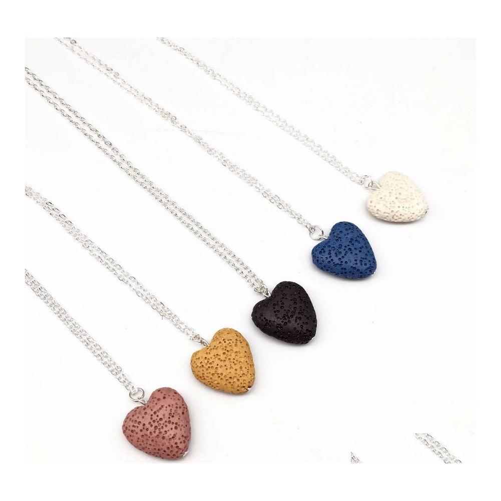 Pendant Necklaces Fashion Black Lava Stone Love Heart Essential Oil Diffuser Necklace Aromatherapy Jewelry Drop Delivery Pendants Dhpqr
Pendant Necklaces Fashion Black Lava Stone Love Heart Essential Oil Diffuser Necklace Aromatherapy Jewelry Drop Delivery Pendants Dhpqr