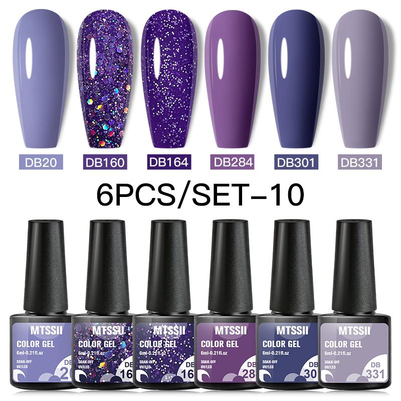 Nail Art Kits Mtssii 6/8Pcs Gel Polish Set Semi Permanent Hybrid Varnishes Base Top Coat Soak Off UV LED Manicure
Nail Art Kits Mtssii 6/8Pcs Gel Polish Set Semi Permanent Hybrid Varnishes Base Top Coat Soak Off UV LED Manicure