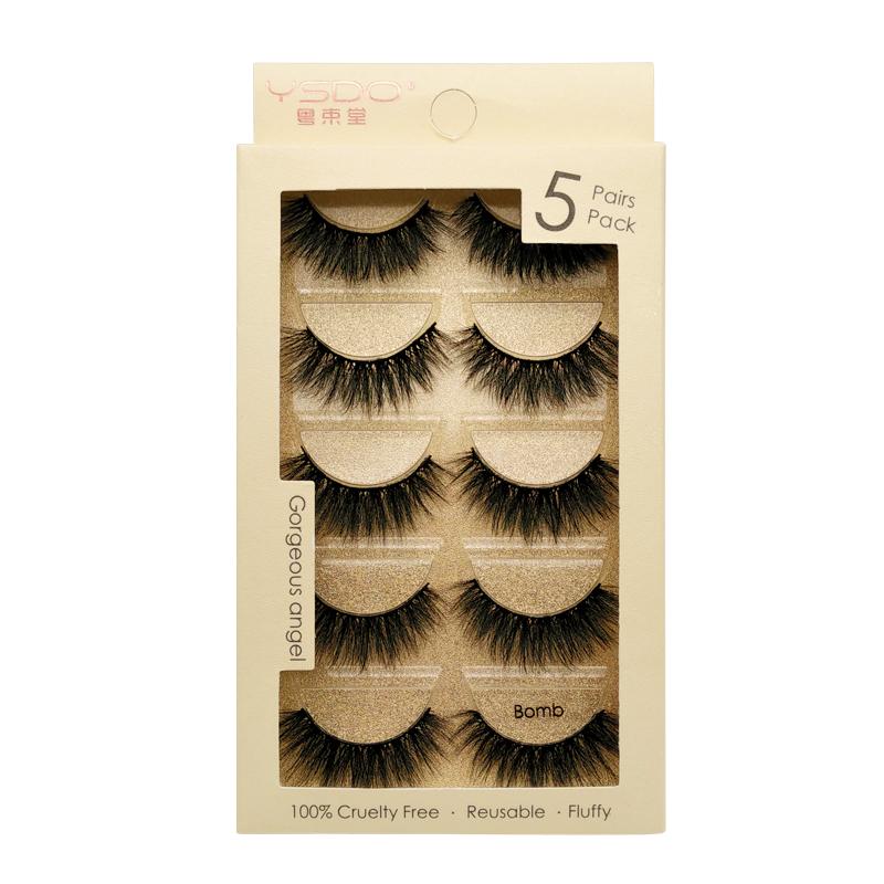 False Eyelashes 3/5 Pairs Natural Soft Thick Long Wispy Mink Lashes Handmade Makeup Extension 3D Faux CilsFalse
False Eyelashes 3/5 Pairs Natural Soft Thick Long Wispy Mink Lashes Handmade Makeup Extension 3D Faux CilsFalse