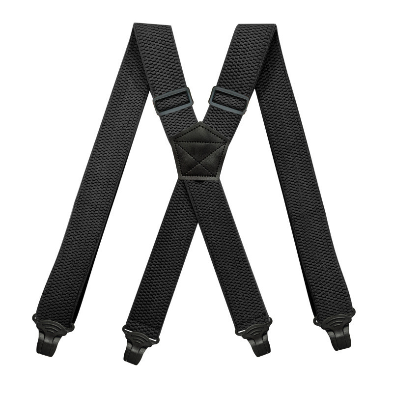 Suspenders Heavy Duty Work for Men 38cm Wide XBack with 4 Plastic Gripper Clasps Adjustable Elastic Trouser Pants BracesBlack 230217
Suspenders Heavy Duty Work for Men 38cm Wide XBack with 4 Plastic Gripper Clasps Adjustable Elastic Trouser Pants BracesBlack 230217
