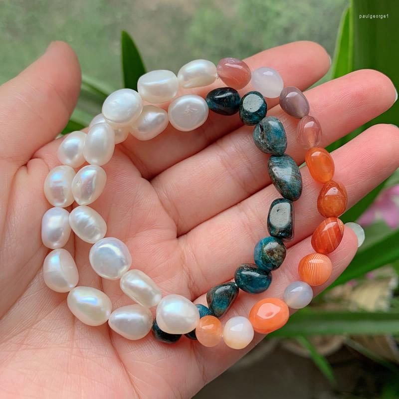 Strand Baroque Pearls Bracelets Reiki Healing Red Agates Kyanites Quartz Beaded Elegant Natural Freshwater Pearl Women
Strand Baroque Pearls Bracelets Reiki Healing Red Agates Kyanites Quartz Beaded Elegant Natural Freshwater Pearl Women