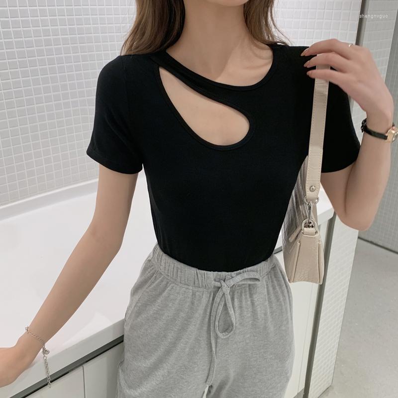 Women's T Shirts Summer Fashion Y2K T-shirt Woman Short Sleeve Tee Shirt Femme Hollow Out Hole Elastic Sexy Clothes Women Tops, Black
Women's T Shirts Summer Fashion Y2K T-shirt Woman Short Sleeve Tee Shirt Femme Hollow Out Hole Elastic Sexy Clothes Women Tops, Black
