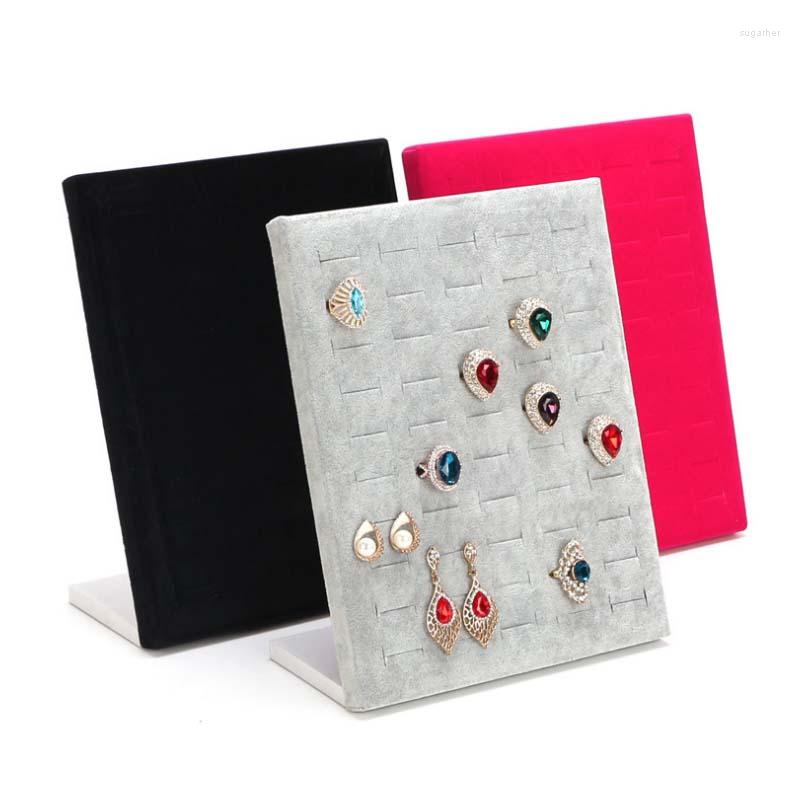 Jewelry Pouches 4 Colors Velvet Ring Display Holder Stand For Store 50 Seat Rings Storage Wall Jewellry Organizer Rack
Jewelry Pouches 4 Colors Velvet Ring Display Holder Stand For Store 50 Seat Rings Storage Wall Jewellry Organizer Rack