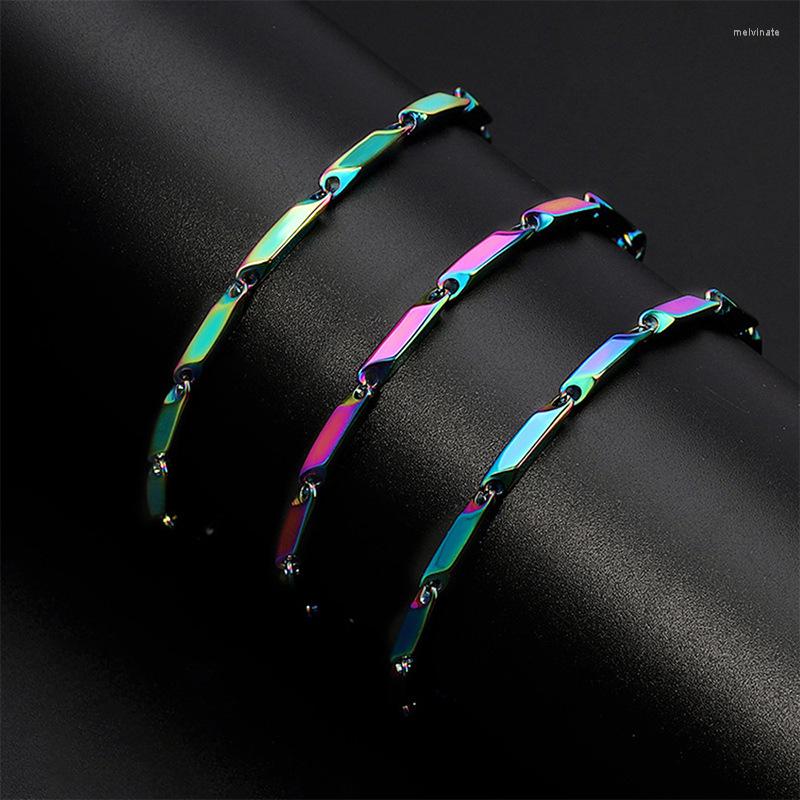 Strand 2023 Selling Colorful Titanium Steel Bracelet For Men And Women Simple Hip Hop Gift
Strand 2023 Selling Colorful Titanium Steel Bracelet For Men And Women Simple Hip Hop Gift