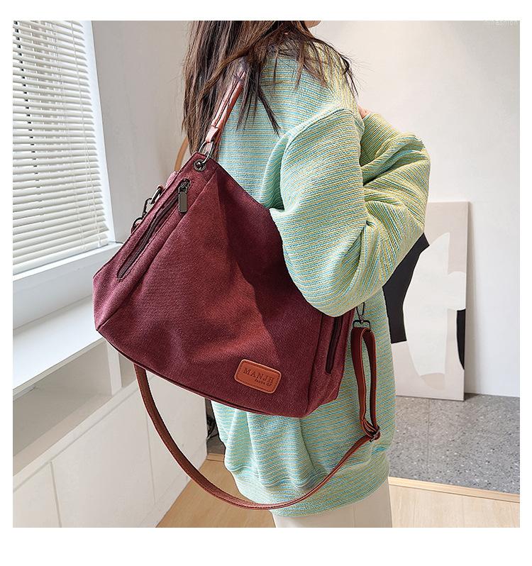 Evening Bags Women Large Capacity Crossbody Bag Female Canvas Tote Fashion Commute Shopper Ladies Handbag Causal Messenger For Girl, Black
Evening Bags Women Large Capacity Crossbody Bag Female Canvas Tote Fashion Commute Shopper Ladies Handbag Causal Messenger For Girl, Black