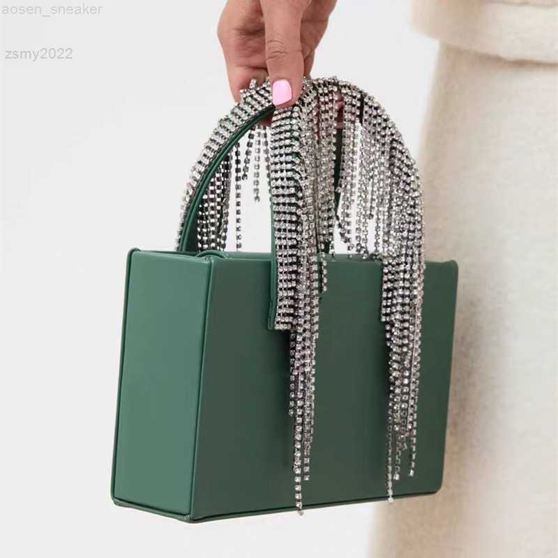 Luxury Diamond Box Bag Rhinestone Tassel Evening Handbag Women Square Shoulder Bags Evening Clutch Black Purse
Luxury Diamond Box Bag Rhinestone Tassel Evening Handbag Women Square Shoulder Bags Evening Clutch Black Purse