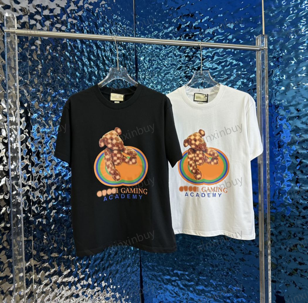 xinxinbuy Men designer Tee t shirt 23ss Paris Bear coconut tree vacation short sleeve cotton women white black Beige S-2XL
xinxinbuy Men designer Tee t shirt 23ss Paris Bear coconut tree vacation short sleeve cotton women white black Beige S-2XL