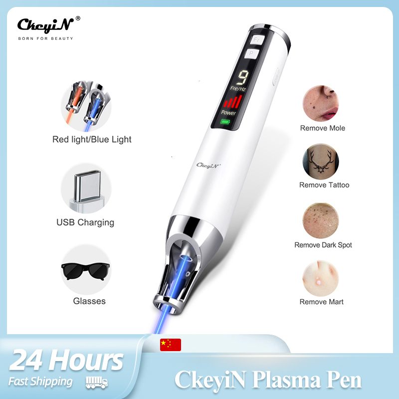 Face Care Devices CkeyiN Laser Picosecond Pen Professional Tattoo Removal Blue Red Light Plasma Electronic Wart Acne Freckle Blackhead Remover 230217
Face Care Devices CkeyiN Laser Picosecond Pen Professional Tattoo Removal Blue Red Light Plasma Electronic Wart Acne Freckle Blackhead Remover 230217