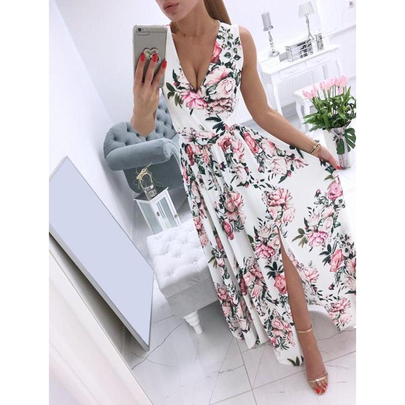 Casual Dresses Trendying Bohemian Style Womens Fashion Maxi Sexy Strap Floral Chiffon V Neck Print Long Dress Designer Wear, Pink
Casual Dresses Trendying Bohemian Style Womens Fashion Maxi Sexy Strap Floral Chiffon V Neck Print Long Dress Designer Wear, Pink