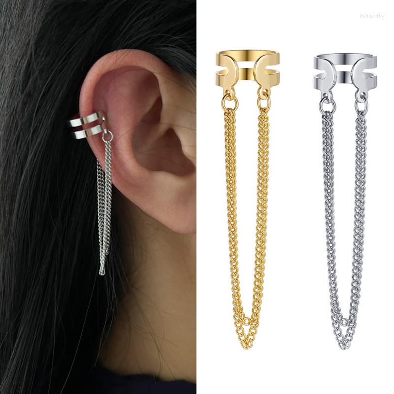 Backs Earrings Fashion Metal Chain Tassel Hoop Statement Geometric Punk Clip Earring Trendy Hip Hop Ear Women Jewelry Accessories
Backs Earrings Fashion Metal Chain Tassel Hoop Statement Geometric Punk Clip Earring Trendy Hip Hop Ear Women Jewelry Accessories
