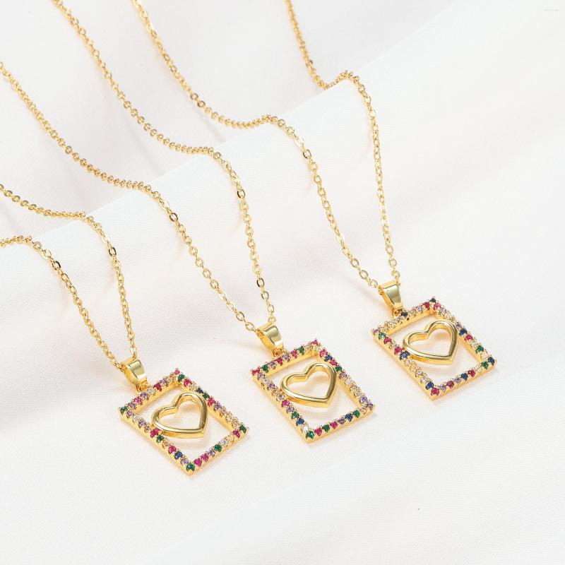 Choker Korean Chic Colorful Crystal Geometric Hollow Heart Pendant Necklace Fashion Trendy Party Wedding
Choker Korean Chic Colorful Crystal Geometric Hollow Heart Pendant Necklace Fashion Trendy Party Wedding