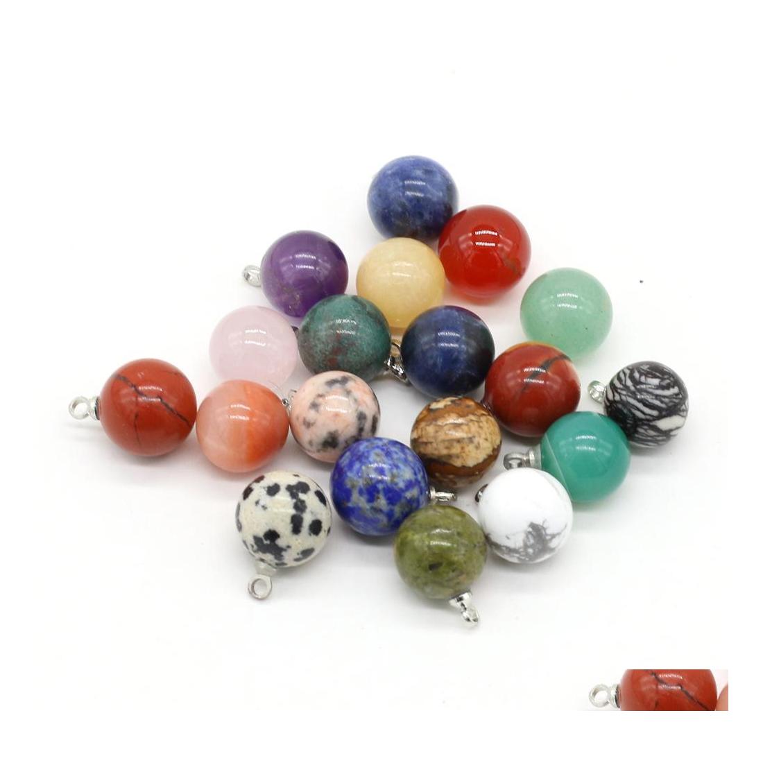 Charms 10Mm Natural Semiprecious Stone Ball Rose Quartz Healing Reiki Crystal Pendant Diy Necklace Earrings Women Fashio Yzediblesho Dhfld
Charms 10Mm Natural Semiprecious Stone Ball Rose Quartz Healing Reiki Crystal Pendant Diy Necklace Earrings Women Fashio Yzediblesho Dhfld