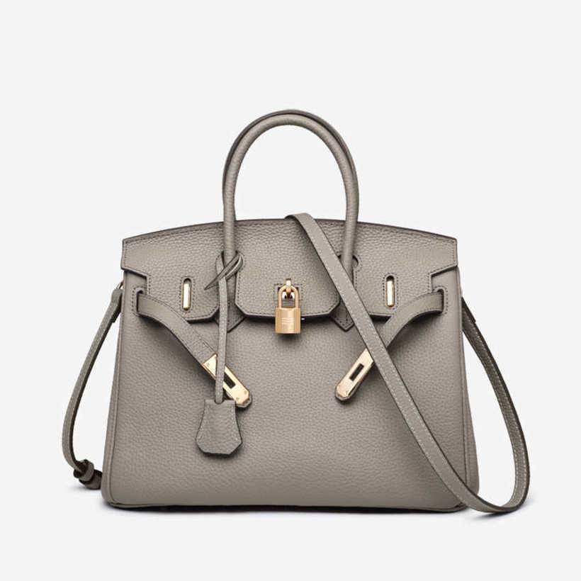 quality women bag high sense layer leather handbag women's new fashion trend Leather Shoulder ladies embossed shoulder Luxury Designer bags Purse Messenger Bag, 30cm grey
quality women bag high sense layer leather handbag women's new fashion trend Leather Shoulder ladies embossed shoulder Luxury Designer bags Purse Messenger Bag, 30cm grey