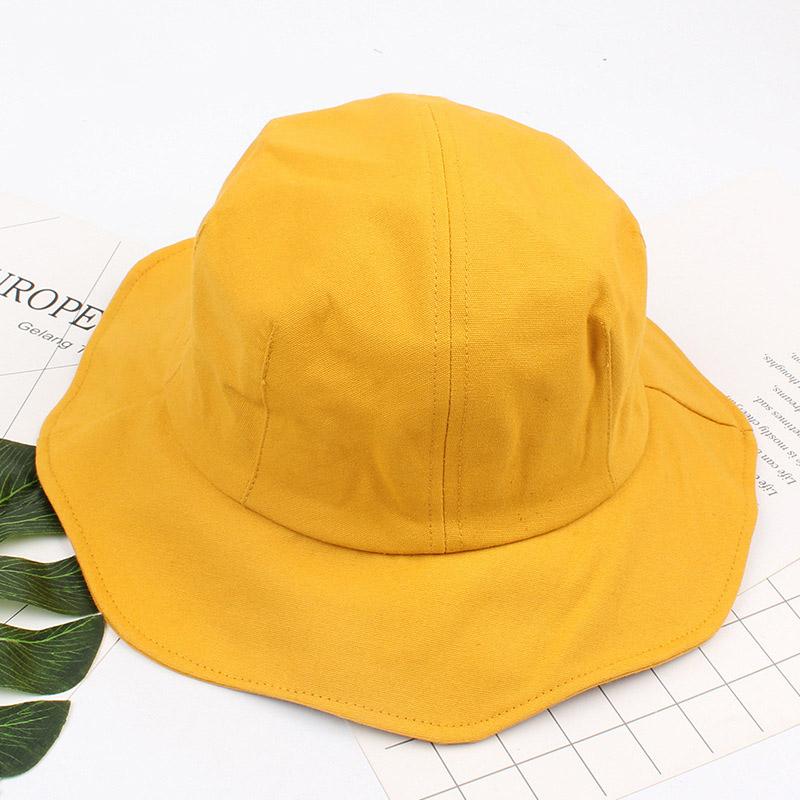 Wide Brim Hats Spring Summer 5 Solid Colors Bucket For Women Men All-match Falbala Panama Cap Foldable Sun Hat, Khaki
Wide Brim Hats Spring Summer 5 Solid Colors Bucket For Women Men All-match Falbala Panama Cap Foldable Sun Hat, Khaki