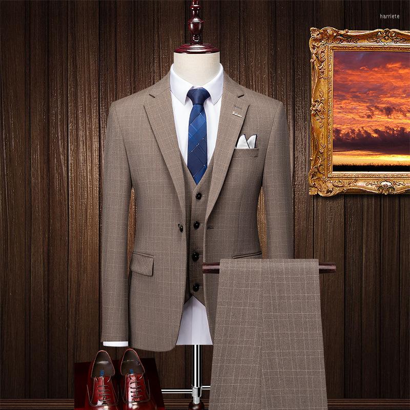 Men' Suits 2023 Spring/Autumn Senior Business Fashion Suit Plus Size Coat Men' Simple Casual Slim Three Pieces, Black suit
Men' Suits 2023 Spring/Autumn Senior Business Fashion Suit Plus Size Coat Men' Simple Casual Slim Three Pieces, Black suit