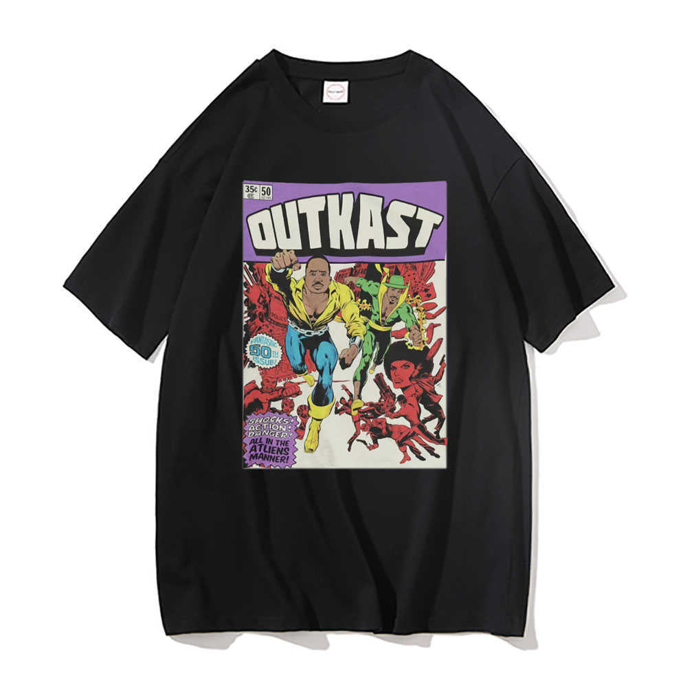 Men's T-Shirts Outkast Inspired Comic Book Rap Graphic Print Tshirt Men Women Vintage Tshirt Men's Cotton Oversized Tee Man HipHop T Shirts J230217, Red
Men's T-Shirts Outkast Inspired Comic Book Rap Graphic Print Tshirt Men Women Vintage Tshirt Men's Cotton Oversized Tee Man HipHop T Shirts J230217, Red