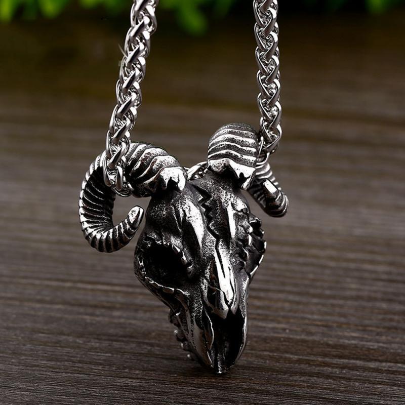 Pendant Necklaces Fashion Retro Personality Claw Skull Punk Rock Hip Hop Jewelry Necklace For MenPendant