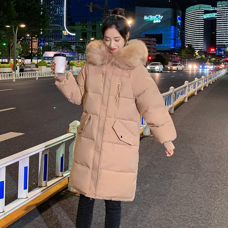 Women' Trench Coats Long Parka Women Solid Fur Collar Hooded Sleeve Ladies Padded Casual Winter Jacket Pockets Zipper Down Coat For Female, Beige
Women' Trench Coats Long Parka Women Solid Fur Collar Hooded Sleeve Ladies Padded Casual Winter Jacket Pockets Zipper Down Coat For Female, Beige