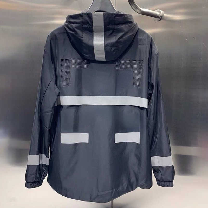 3M reflective hooded jacket men women zip jackets off designer Jacket nylon waterproof windbreaker thin coat cardigan sweatshirt, White
3M reflective hooded jacket men women zip jackets off designer Jacket nylon waterproof windbreaker thin coat cardigan sweatshirt, White