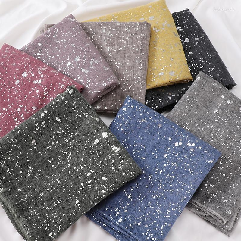 Ethnic Clothing 180 90CM Shimmer Hijab Muslim Tie Dye Cotton Linen Scarf Plain Bronzing Print Shawl Islamic HeadWraps Headband Foulard Femme
Ethnic Clothing 180 90CM Shimmer Hijab Muslim Tie Dye Cotton Linen Scarf Plain Bronzing Print Shawl Islamic HeadWraps Headband Foulard Femme