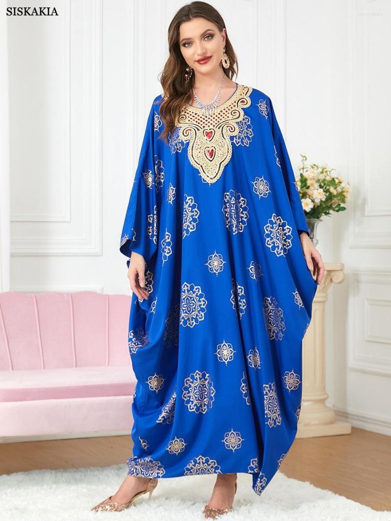 Ethnic Clothing Muslim Woman Abaya Turkey 2023 Lace Embroidery Retro Printed Maxi Dress Batwing Sleeve Casual Loose Moroccan Caftan
Ethnic Clothing Muslim Woman Abaya Turkey 2023 Lace Embroidery Retro Printed Maxi Dress Batwing Sleeve Casual Loose Moroccan Caftan