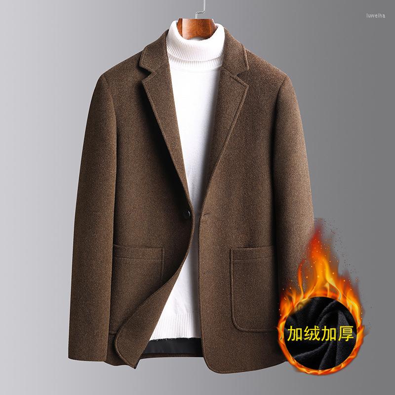 Men's Suits High-end Autumn/winter For Men Solid Color Wool Jacket Thick Slim Business Suit Casual Men's Wear, Add wool
Men's Suits High-end Autumn/winter For Men Solid Color Wool Jacket Thick Slim Business Suit Casual Men's Wear, Add wool